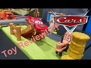 Cars Frank escape stunt race play set:Toy Review