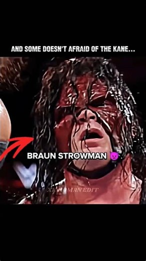 Who ? wrestler kane fear ? 😰 #shorts