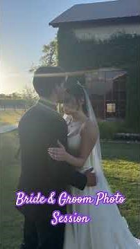 Bride and Groom Photo Session