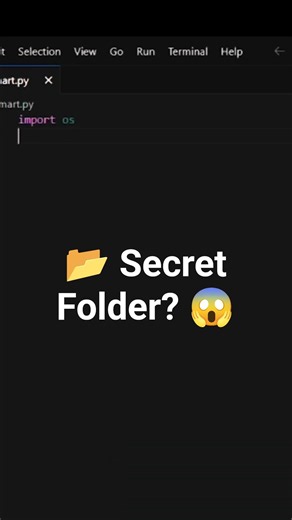 🤯 Rename a Folder Automatically Using Python | File Automation #shorts #viral #python