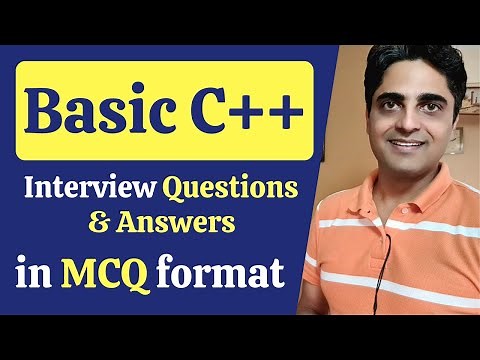 25 Basic C++ Interview Questions Answers in MCQ Format. Top C++ MCQs with Answer. Freshers C++ Quiz