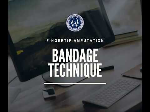 Fingertip Amputation Instructions For Patient
