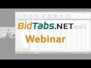 BidTabs.NET Webinar
