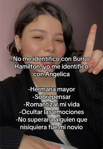 Identificación con Angelica en Hamilton: Reflecciones