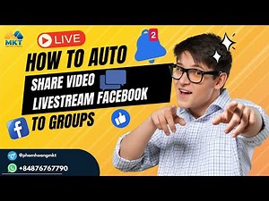 How To Auto Share Video Livestream Facebook to Groups | Auto Share Livestream Tool