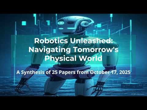 Robot Learning, Navigation & Sensor Fusion - AI Frontiers 2025-10-17