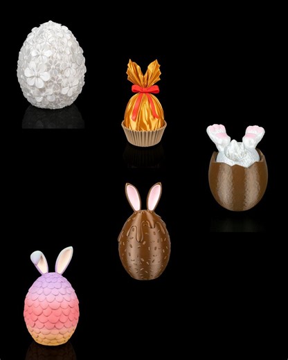 3D Printed Easter Egg Containers – Candy Holders, Hunt Essentials, Spring Treat Storage - Etsy Australia