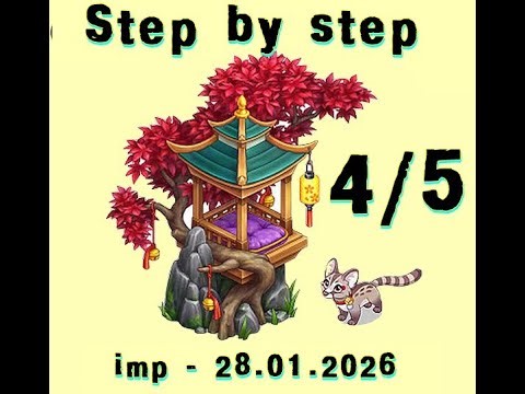 TAONGA - Tea Master Island - Fireworks Festival - Full step by step -4/5 - imp - 28.01.2026