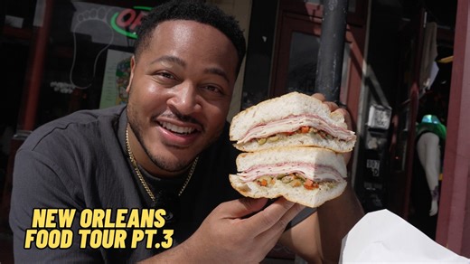 I tried the best seafood in New Orleans! 🦐