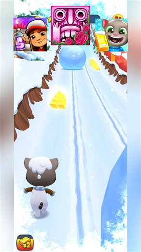Subway Surfers 🆚 Temple Run 2 🆚 Talking Tom Gold Run Games Comparison #shorts