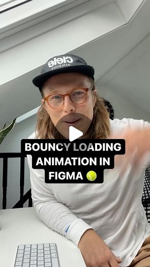 Zander Whitehurst on Instagram: "Animating bouncy loading animations in figma, supafast! Launch screens are a great opportunity to set the personality of your product. I hope you enjoy this tutorial and enjoy learning smart animate in figma! Cheers for your support!"