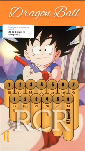 Dragon Ball Zampoña Music Tutorial