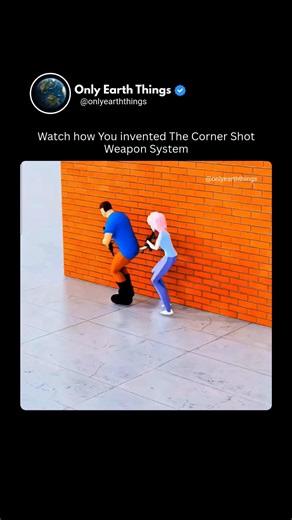 Only Earth Things | Engineers developed the corner-shot weapon system as a tactical tool that lets users see and aim around corners without exposing... | Instagram