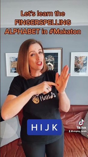 Makaton - ALPHABET SONG - Singing Hands #shorts