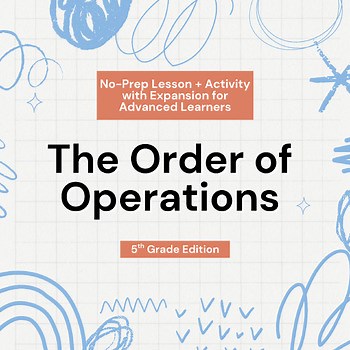 Order Up! Order of Operations – Lesson Slides & Target Number Challenge