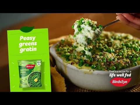 Birds Eye Peas - That's a recipe for a life well fed