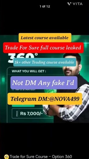 Trade For Sure full course leaked | latest course available #trading #shorts