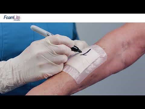 ConvaTec | Anwendungsvideo Foam Lite - Verletzung Unterarm