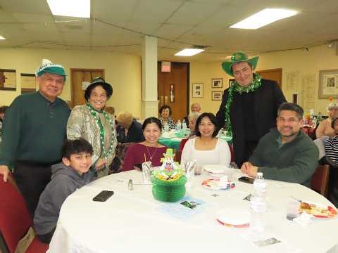 Resurrection Parish St Patrick and St Joseph Potluck Luncheon, Program & Birthday 14th March 2026