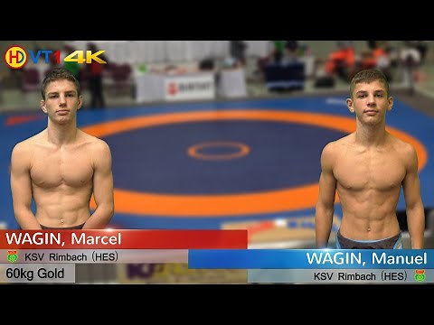 🤼 | Wrestling | German Championships 2021 Cadets (Freestyle) - 60kg Gold | WAGIN vs. WAGIN