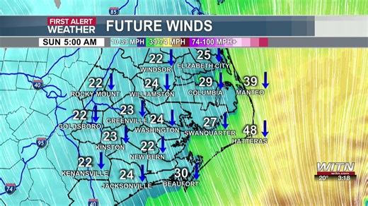 We have reporters live from Greenville and Kinston highlighting the current conditions. Join Meteorologist Charlie Ironmonger for more from the WITN Newsroom and the First Alert Weather Center. | WITN-TV