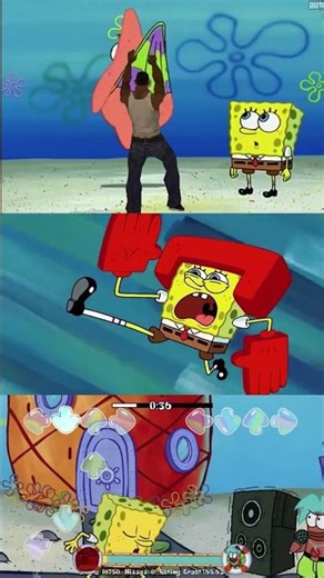 FNF Vs Patrick Star Mod - Friday Night Funkin' - Spongebob Animation 3 #spongebob #fnf #patrickstar