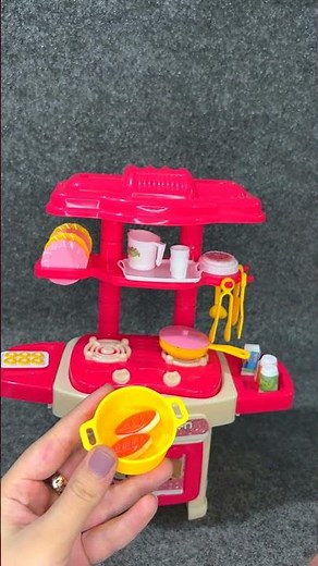 Toy Kitchen Play Set | Fun Pretend Cooking for Kids ASMR