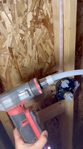 roughing in a shower valve with pex A | Evan Berns