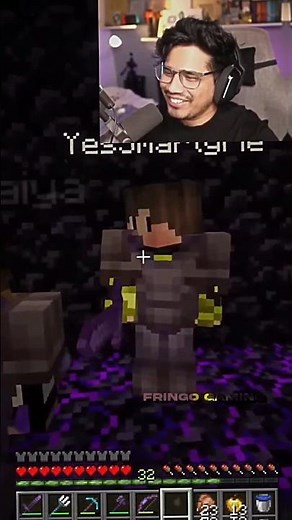 ‪@YesSmartyPie‬ Minecraft Skin Face Reveal😍 ‪@GamerFleet‬ ‪@AnshuBisht‬ #shorta #shortsfeed