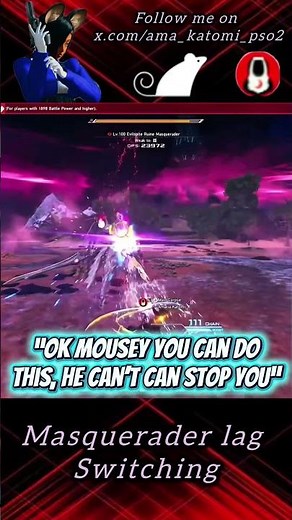 [PSO2:NGS] Masquerader lag switching 🤣😭 #pso2 #pso2ngs #ngs #phonkmusic #phonk #funnyshorts