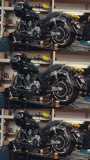 Install your Trask Billet Aluminum Swingarm in 1 minute 🏁 #trask #traskperformance #traskturbo #harelydavidson #bagger #roadglide #streetglide #diy | Trask Performance