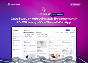 OneThread | Project Management Web App Redesign