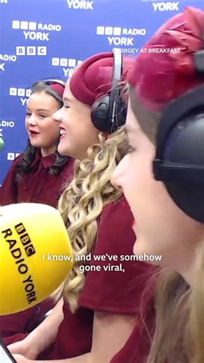 "It brings us so much joy to keep the music alive". Earlier this year 1940's inspired vocal harmony group 'The Duchy Darlings' came into our studio. | BBC York