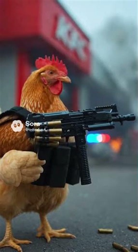 CHIKENS ATTACK! 🐔🔫