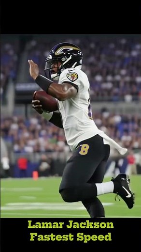 Lamar Jackson’s INSANE Speed #nfl #usatoday #nflhighlights #nflclips #ravens