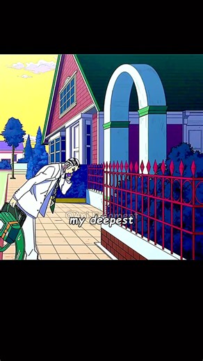 Kira apologizes to his boss at work👀💀|JoJo's Bizarre Adventure| #anime #jojo #jjba