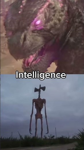 Godzilla vs siren head#monsterverse #sir