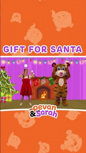 Christmas songs for kids | A Gift for Santa | Pevan & Sarah