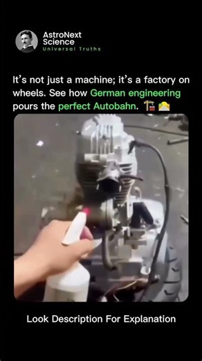 The Rolling Road Factory: German Slipform Paving 🏗️ #stem