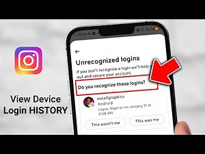 How to View Login Device History on Your Instagram Account