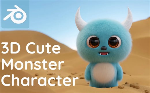 Blender 3D 人物建模教程【油管搬运】