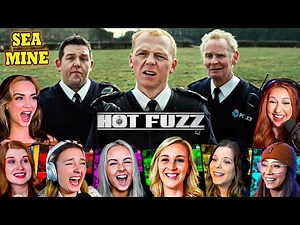 TOP "Sea Mine" Reactions! Hot Fuzz (2007) Movie Reaction *First time Watching*