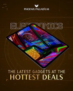 34K views · 11 reactions | Be ‘that’ person that has everything latest. And find everything latest in gadgets at great deals at the Electronic Fest. Shop worth ₹2 lakhs till 29th January and get an assured dining experience at Julius, plus vouchers from Moto Spa and grooming from True Fitt & Hill. #PhoenixPalladium #ElectronicFest #Gadgets #Electronics #Smartphone #Laptop #Deals #Sale #Offers #Shopping #ShoppingMalls #MumbaiMalls | Phoenix Palladium | Facebook