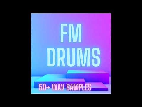 50+ FREE FM Drum Samples. WAV format. Sega Genesis Megadrive Chiptune, Trap, Future Bass, etc