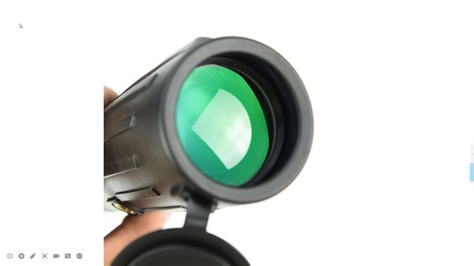 High-quality 10-300x40 Continuous Monocular Telescope, High-power High-definition Portable Metal Telescope