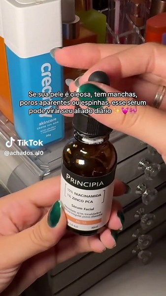 Esse sérum de niacinamida da Principia ajuda a: • Controlar a oleosidade • Reduzir poros • Clarear manchas • Diminuir acne