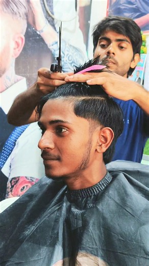 How To Essay Way (Mullet Haircut) For Boys | Step By Step Fade Mullet Hairstyle#manish hair cutting