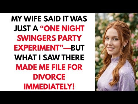 My Wife Said It Was Just a “One Night Swingers Party Experiment”—But What I Saw There Made #betrayal