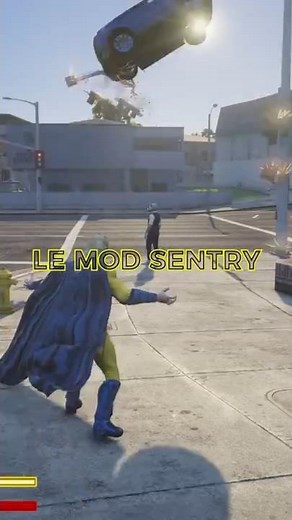 SENTRY MOD UPDATE #gta5 #modding #sentry #thunderbolts