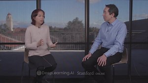 In celebration of the launch of the new Coursera Machine Learning Specialization developed by Stanford Online and DeepLearning.AI, Andrew Ng sat down with Computer Science faculty from Stanford University to discuss the current state of Artificial Intelligence, and what the future may hold. First up, Professor Fei-Fei Li talks about her journey from studying physics as an undergraduate to pursuing graduate studies in #AI. Learn more about the Machine Learning Specialization at https://stanford.i
